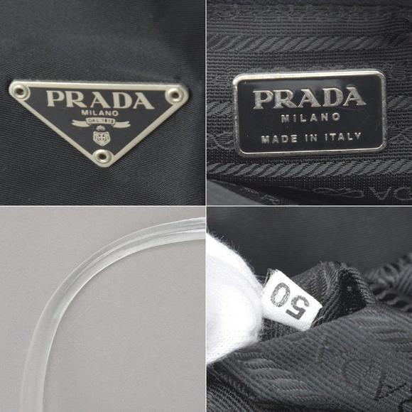 Prada One Shoulder Bag Nylon Black - Picture 10 of 10